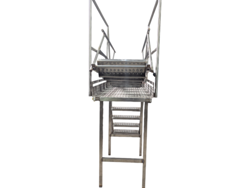 Platformă mobilă din inox AISI 304, fotografia 5