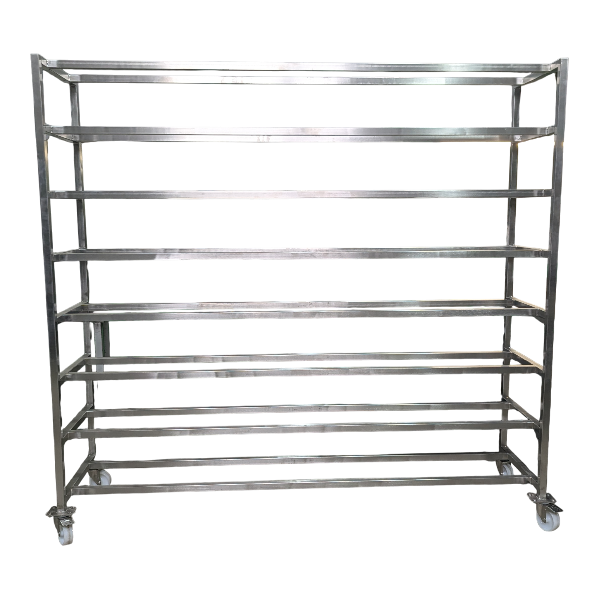 Rastele inox transport lactate