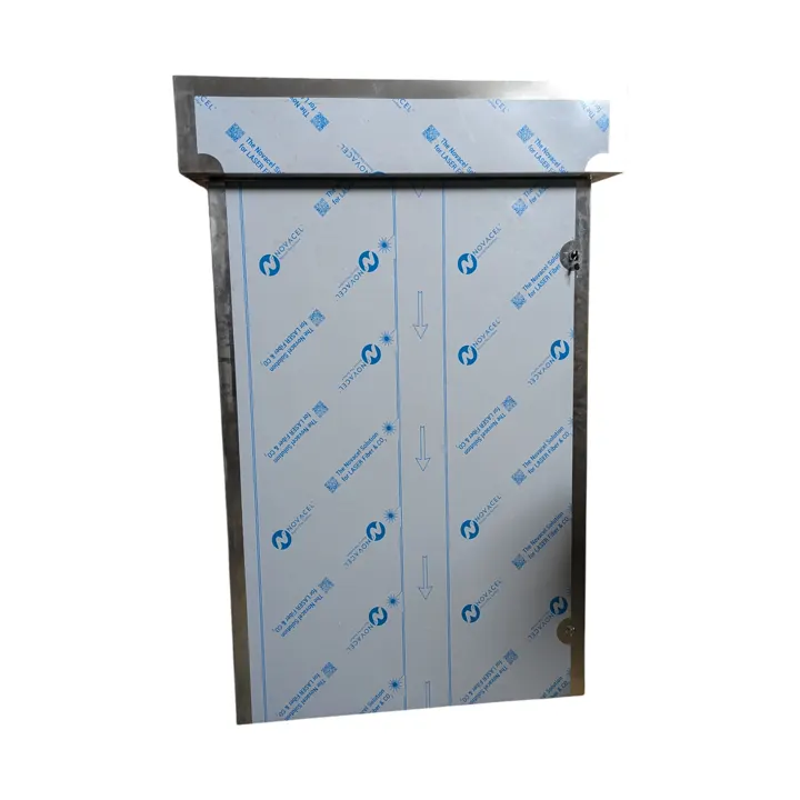 Carcasă inox pentru aspirator de spălătorie