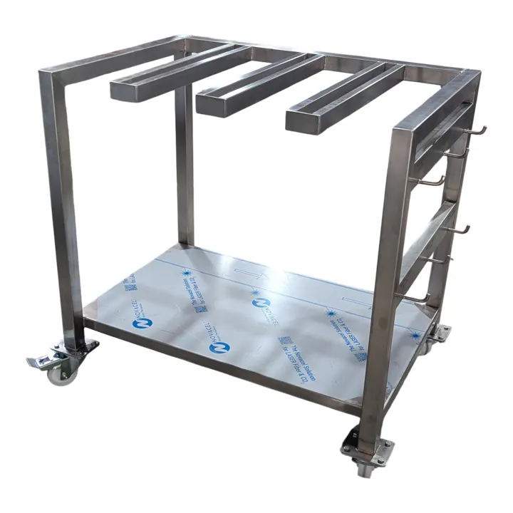 Rastel mobil din inox